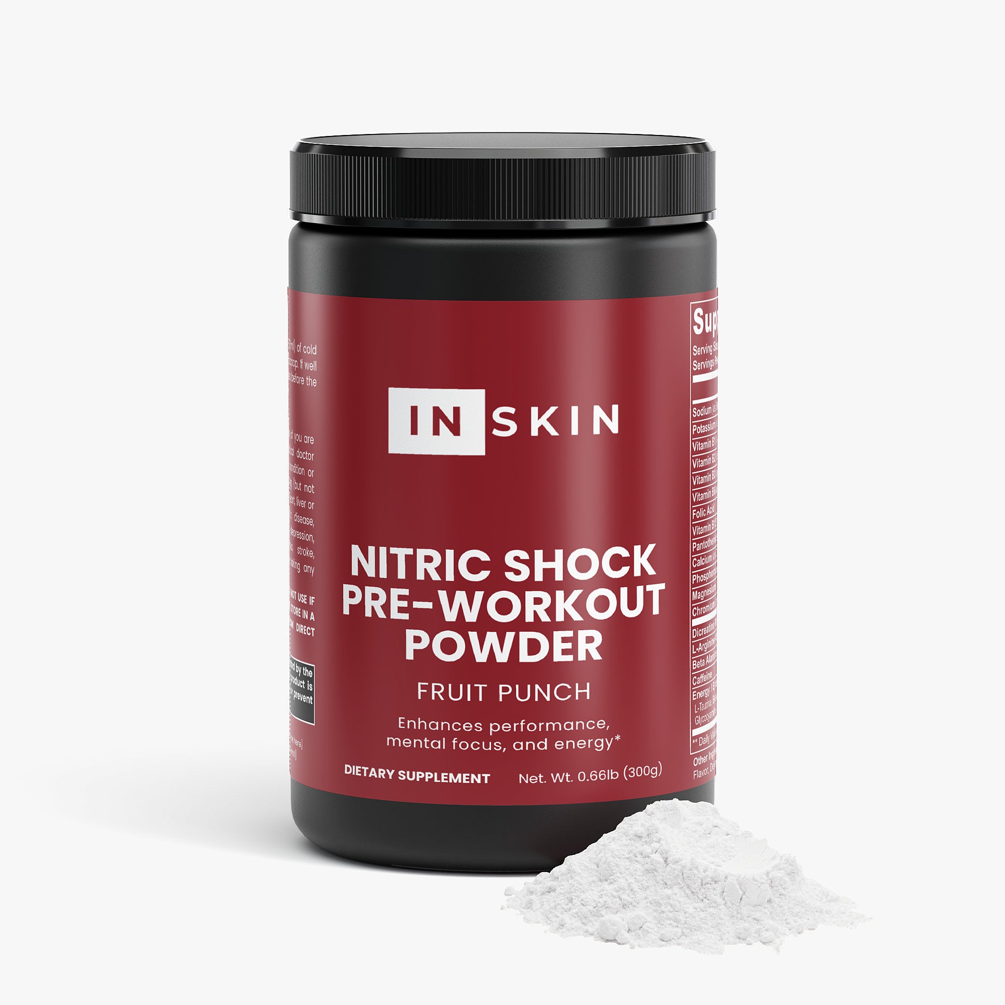 Nitric Shock Pre-Workout Powder (Fruit Punch)